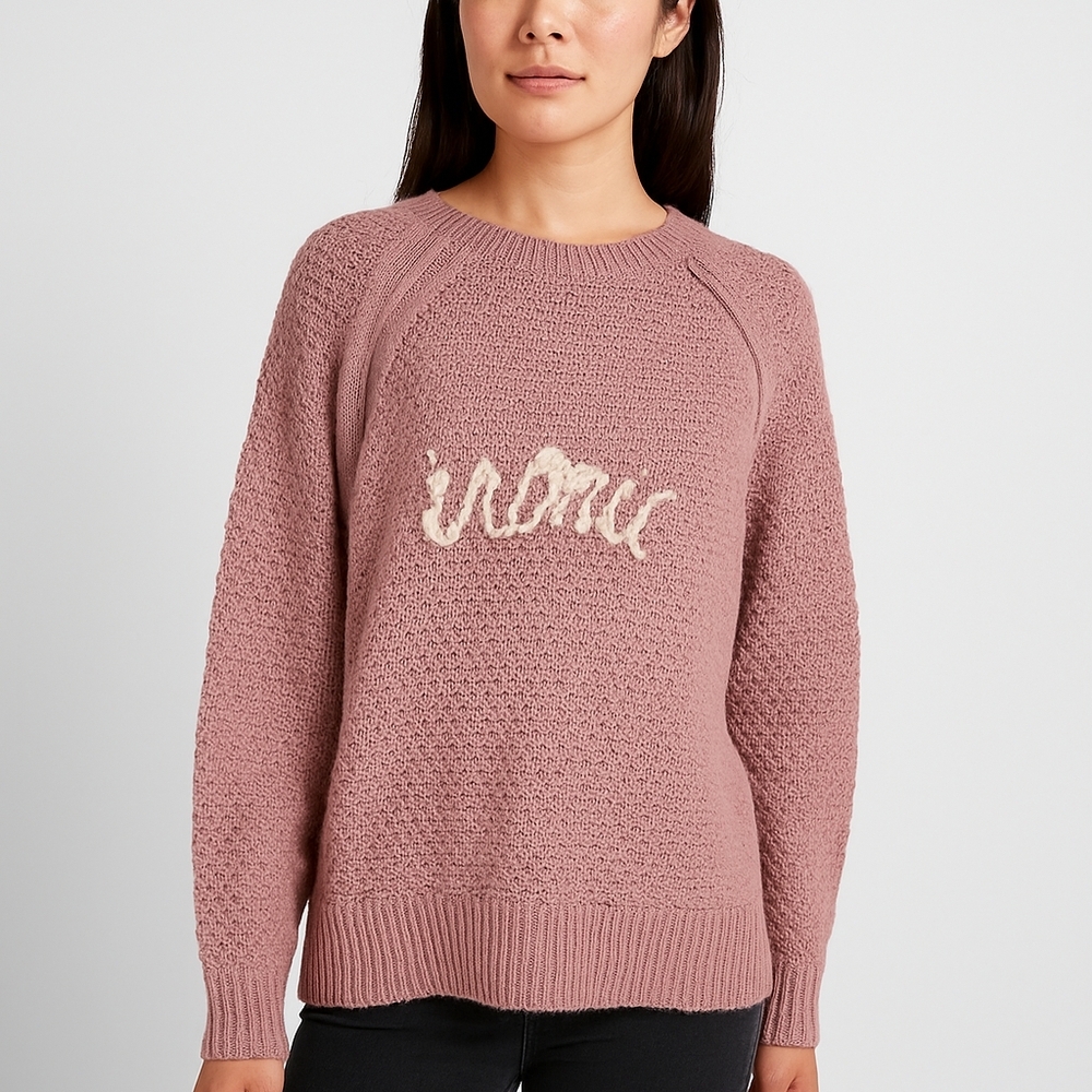 Women‎ large gap sweater